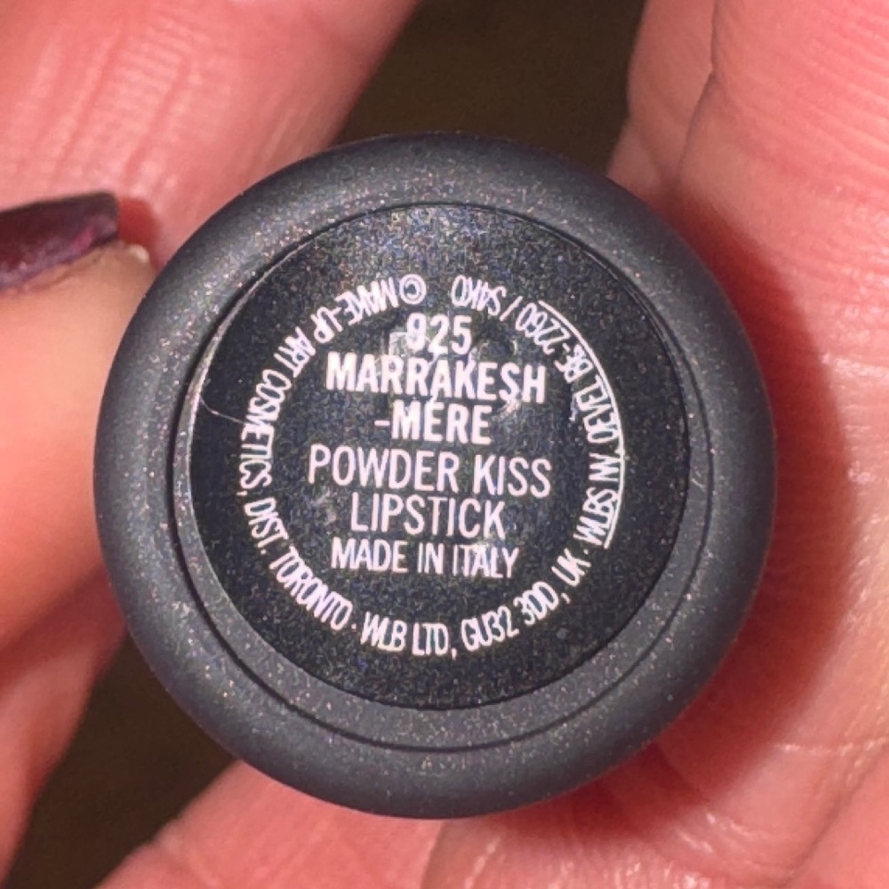 MAC Cosmetics Marrakesh-Mere Powder Kiss Lipstick